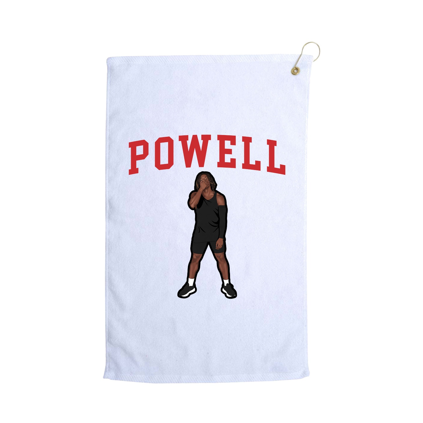 Golf Towel — Shirsey in White