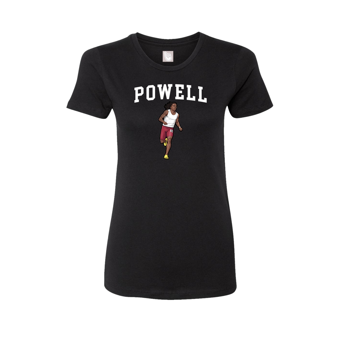 Fitted Women's Tee — Shirsey in Black