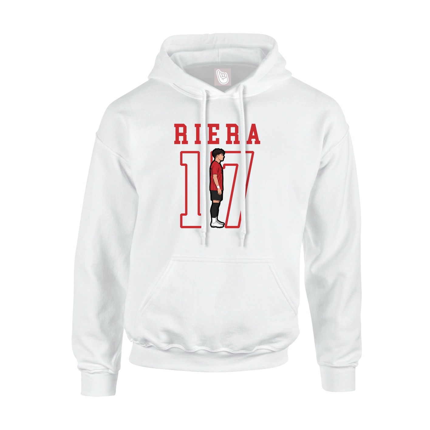 Youth Hoodie — Shirsey in White