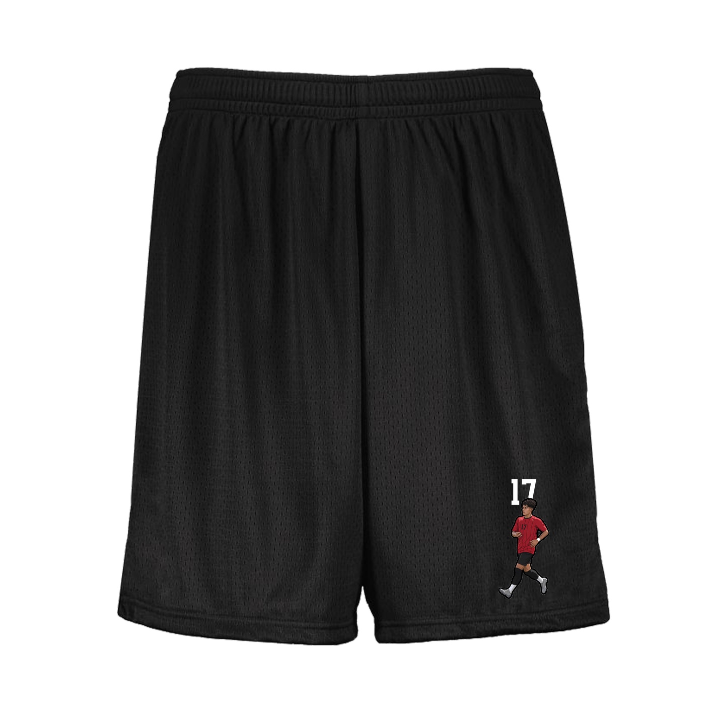 Shorts — Number Top in Black