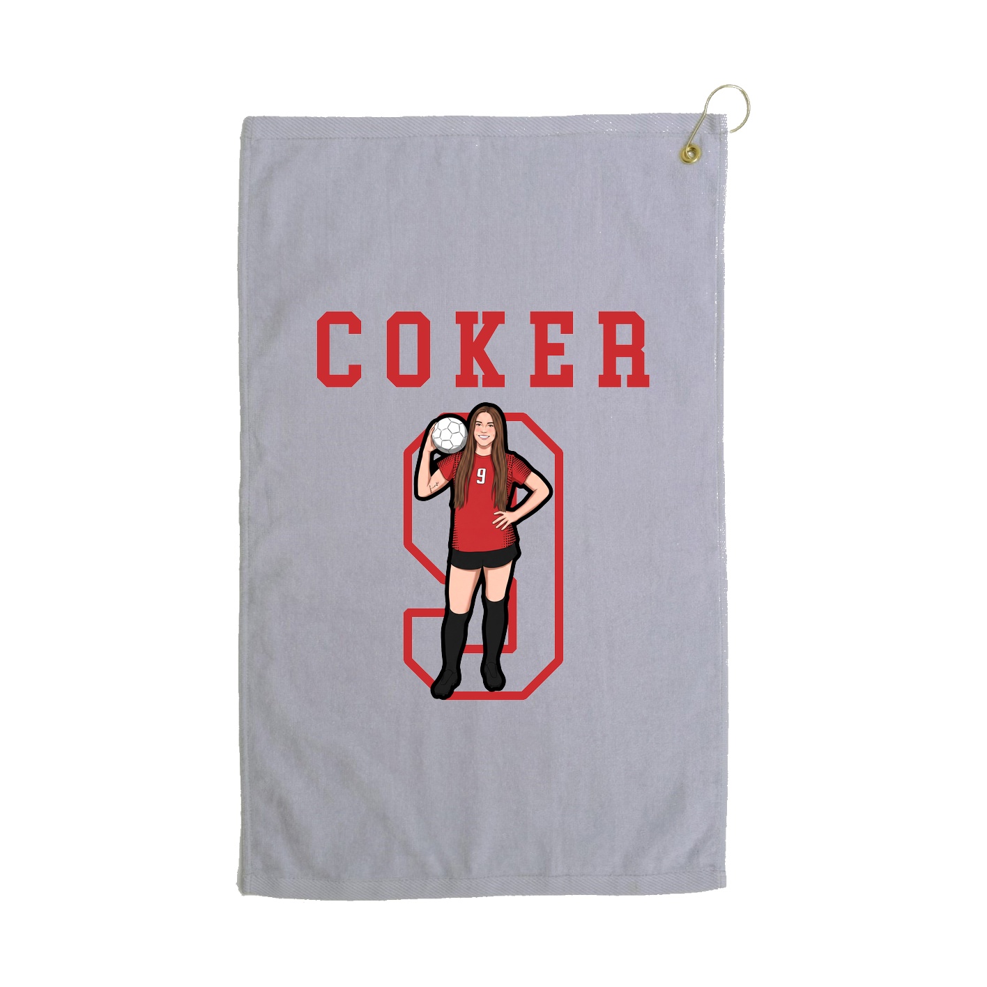 Golf Towel — Shirsey in Grey