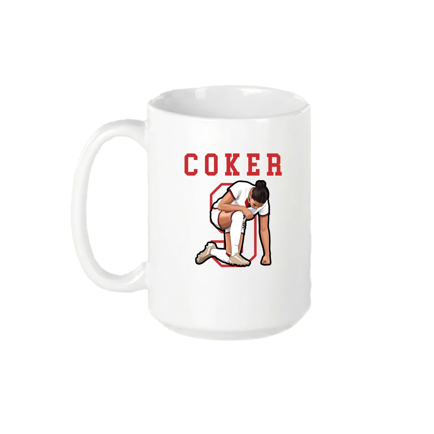 15oz Coffee Mug — Shirsey in White