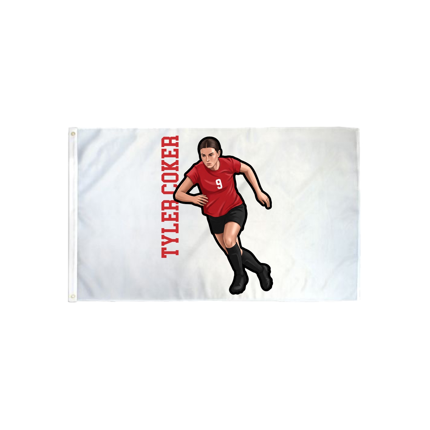 3x5 Flag — Name Vertical in Classic