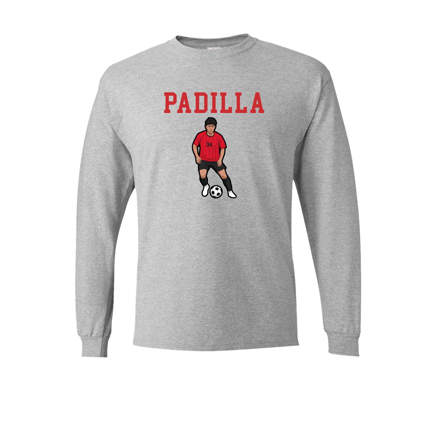 Long Sleeve Tee — Shirsey in Grey