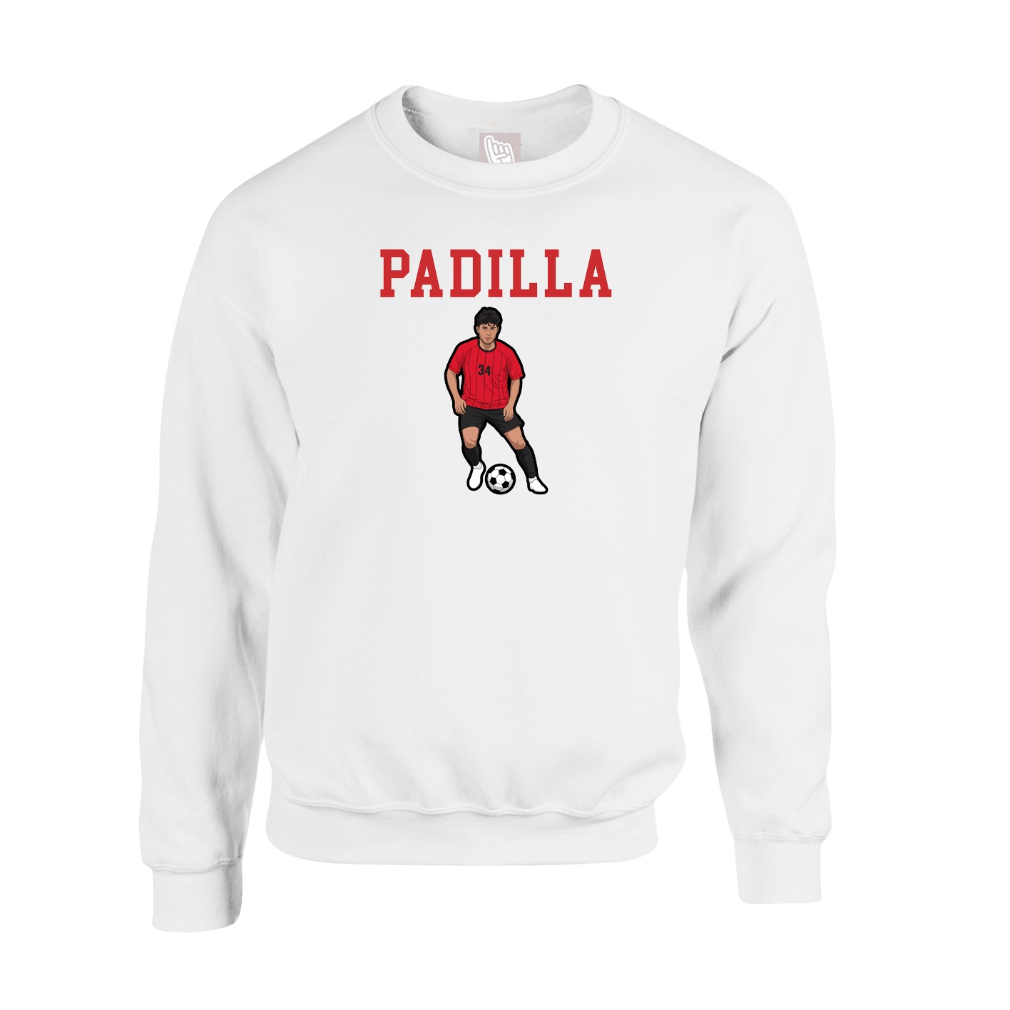 Fleece Crew — Shirsey in White