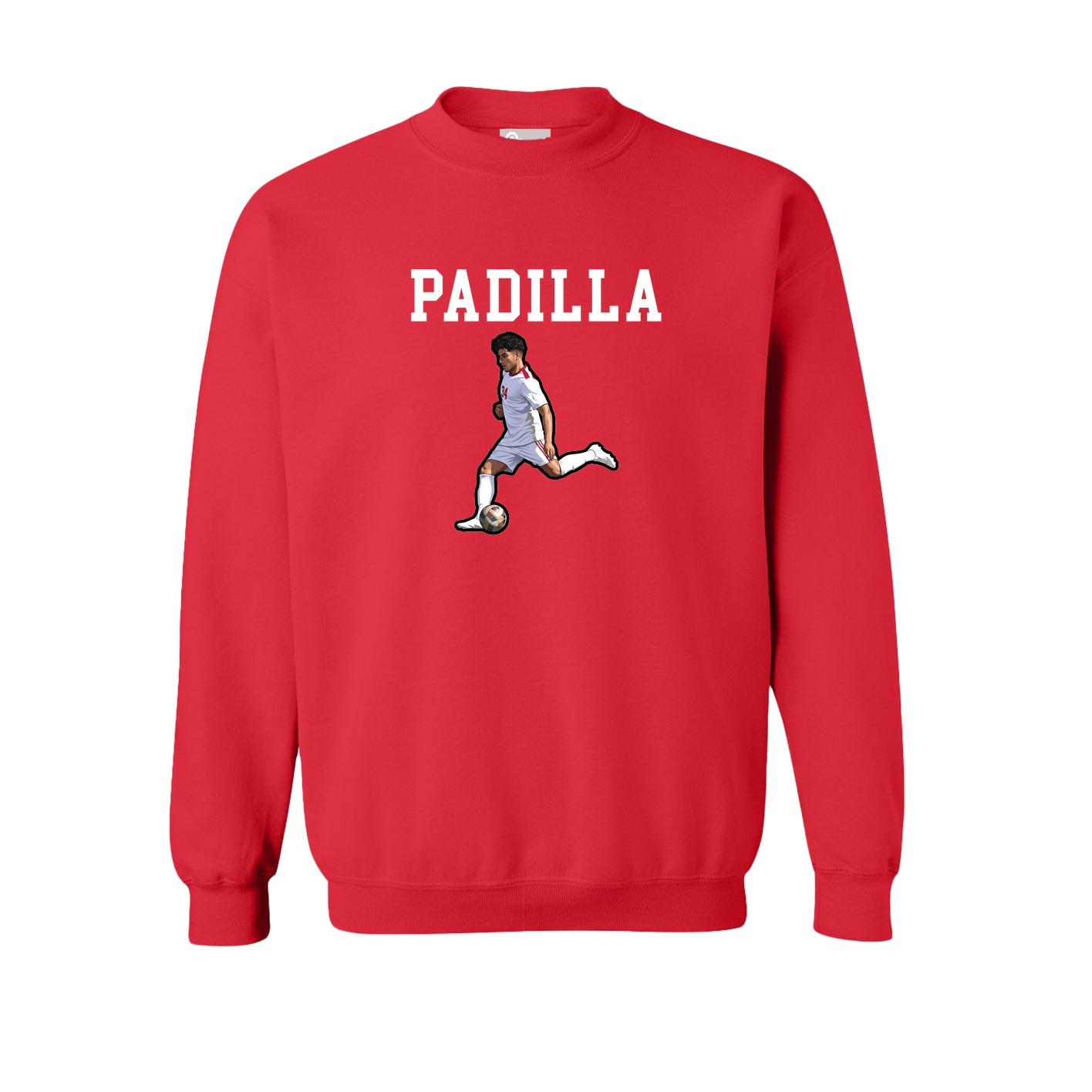 Fleece Crew — Shirsey in Red