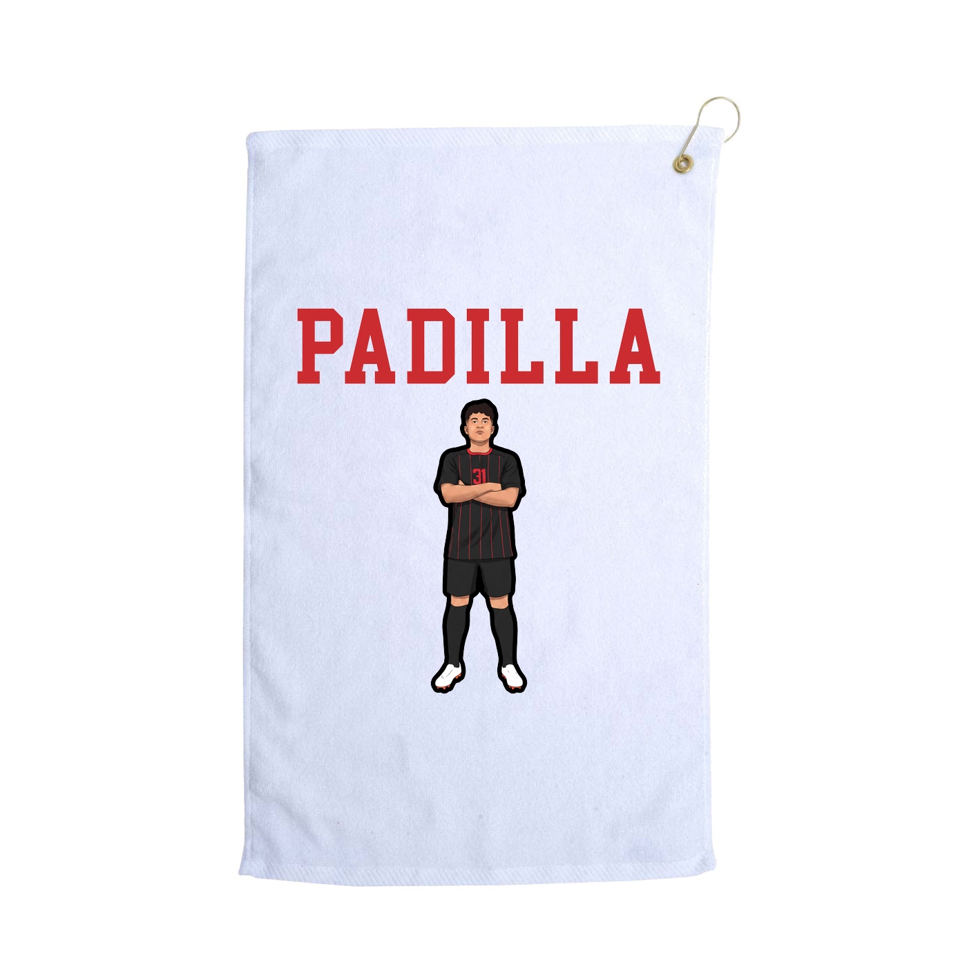 Golf Towel — Shirsey in White