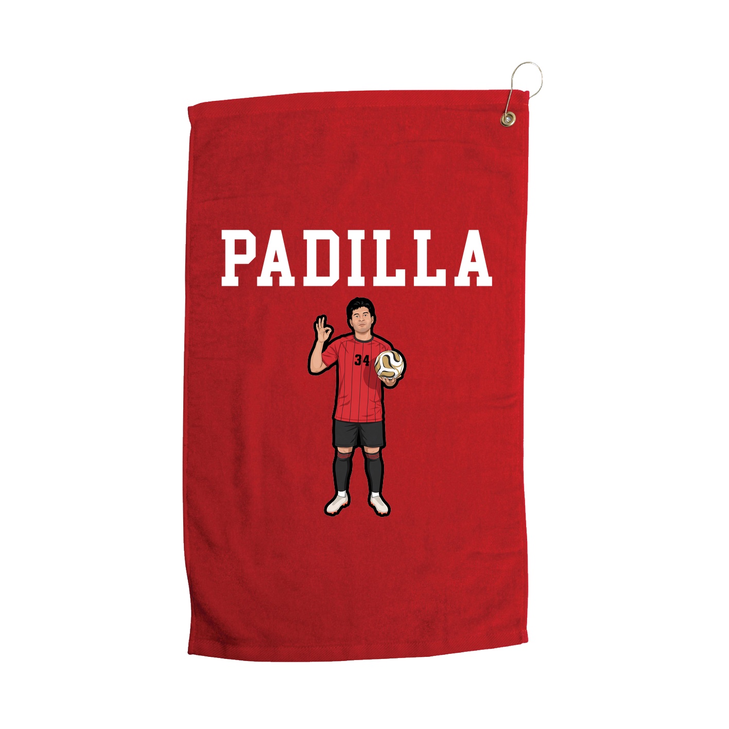 Golf Towel — Shirsey in Red