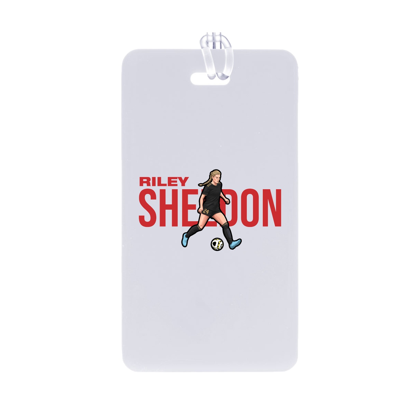 Bag Tag — Player Name in Classic