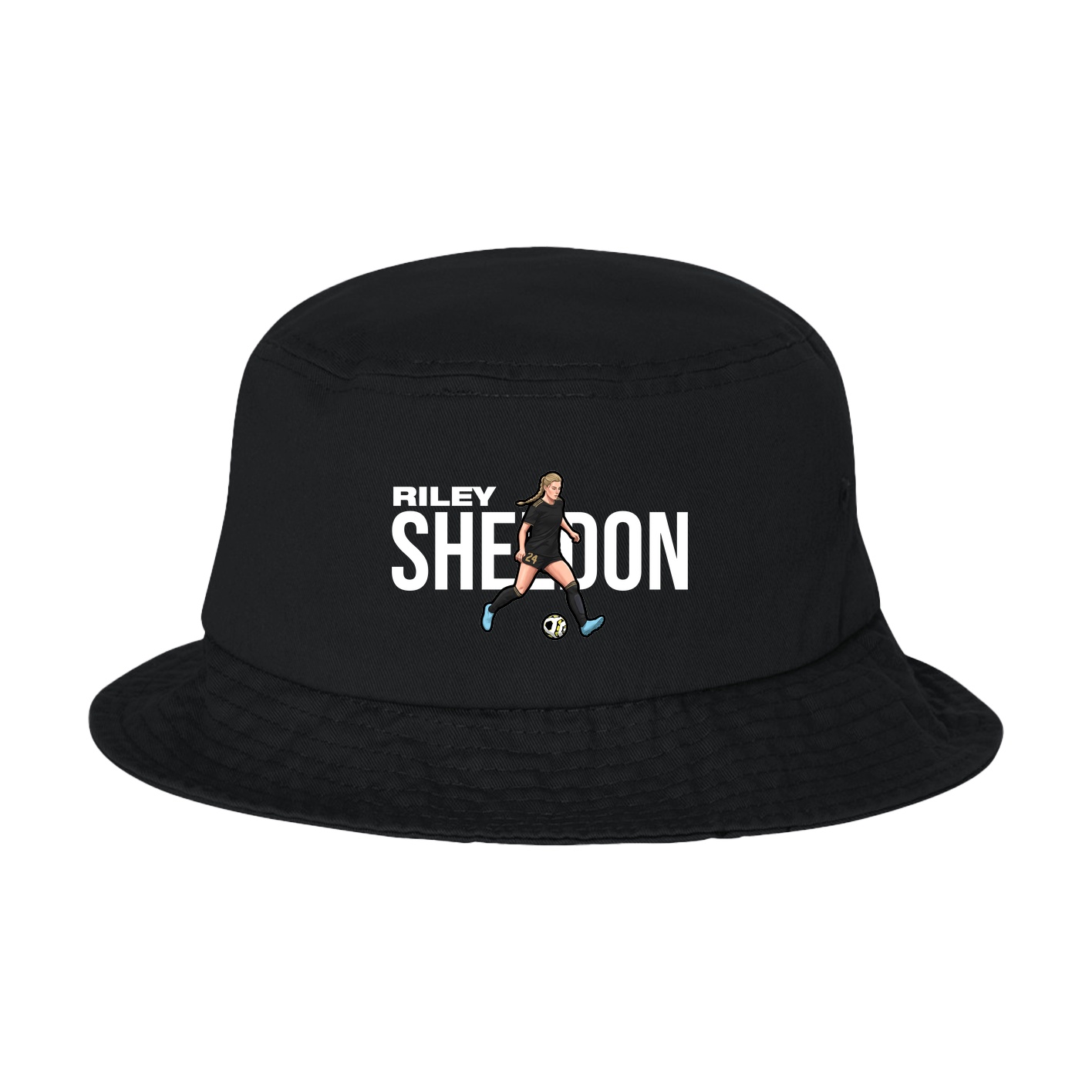 Bucket Cap — Player Name in Black