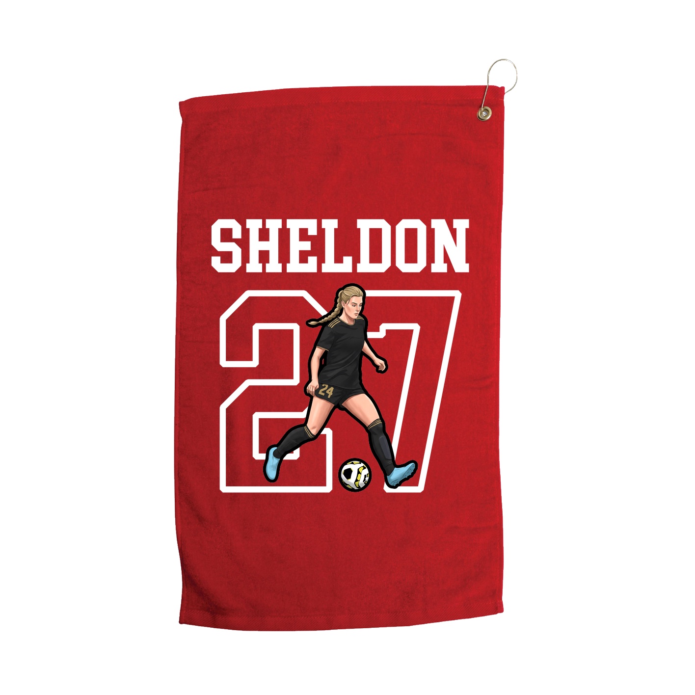 Golf Towel — Shirsey in Red
