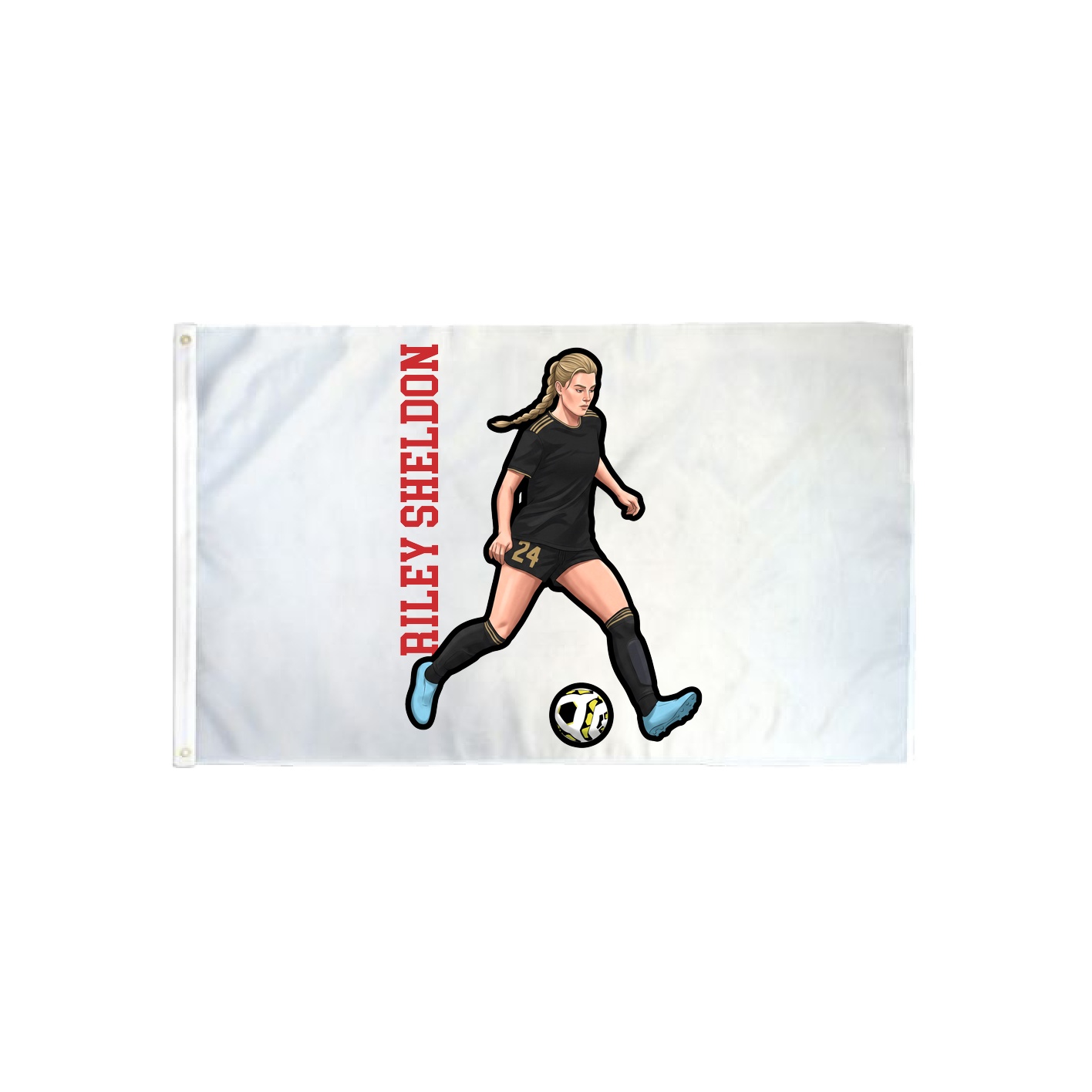 3x5 Flag — Name Vertical in Classic