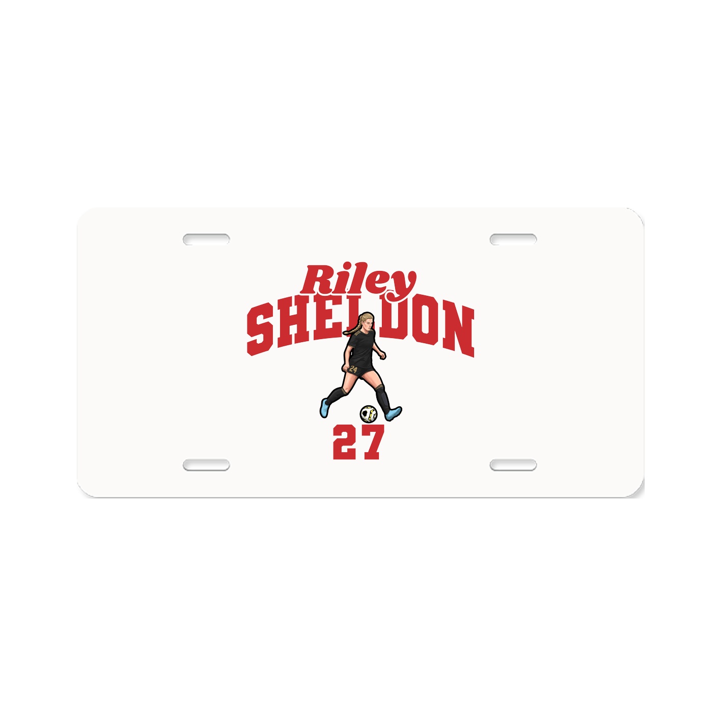 License Plate — Signature Arch in Classic