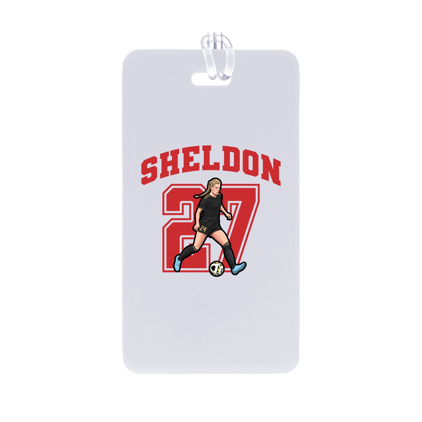 Bag Tag — Number in Classic