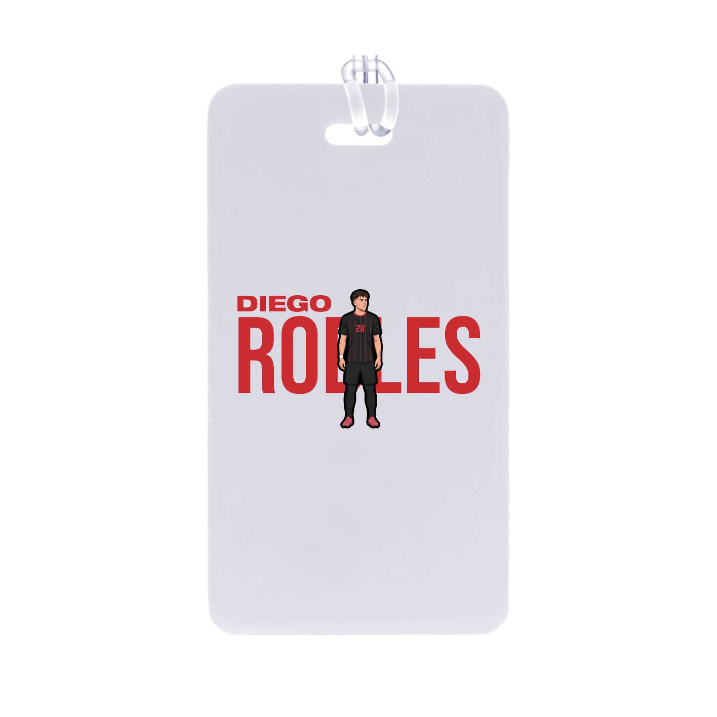 Bag Tag — Player Name in Classic