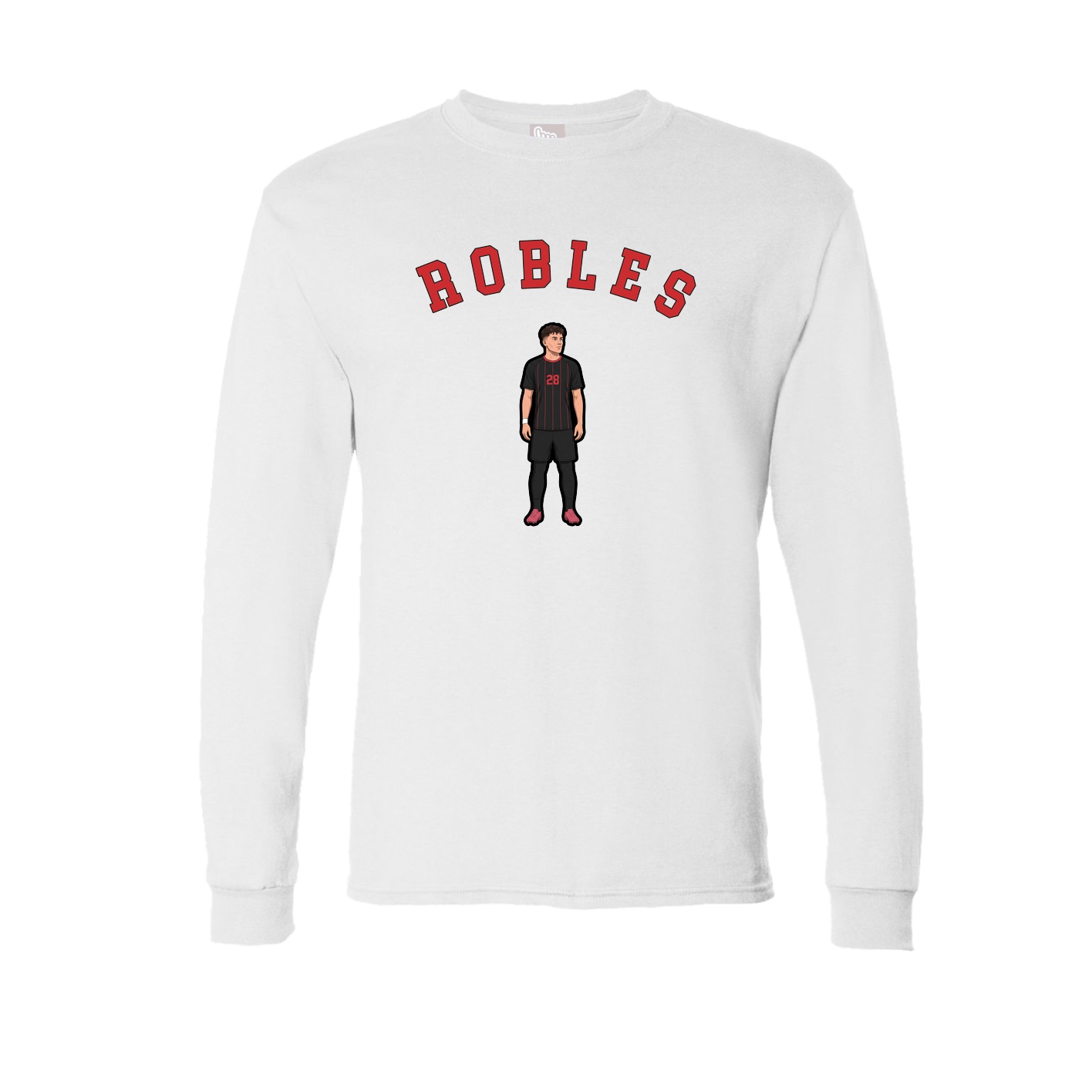 Long Sleeve Tee — Shirsey Arch in White