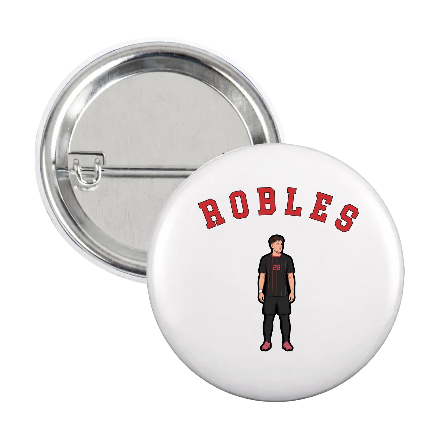Game Day Button — Shirsey Arch in White