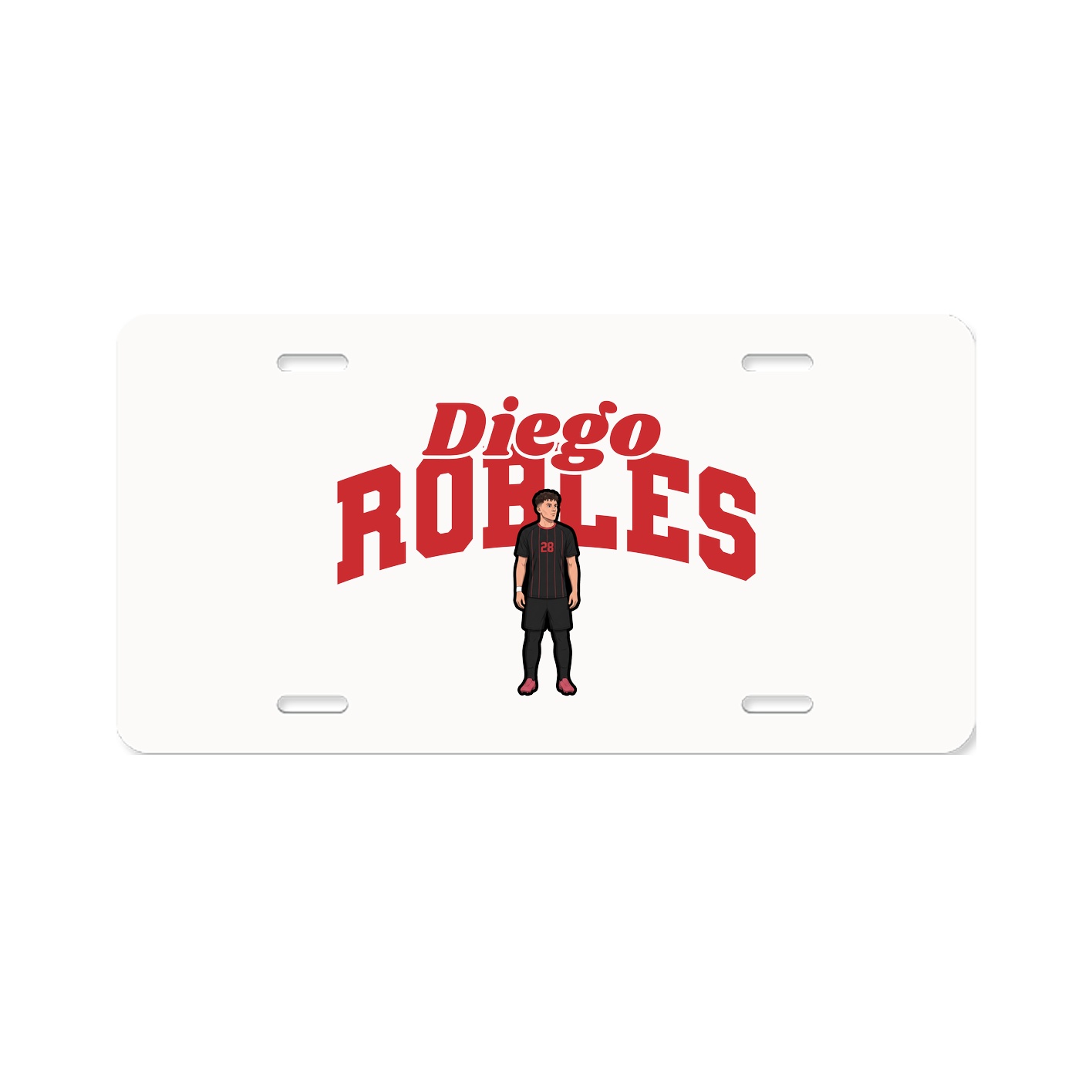 License Plate — Signature Arch in Classic