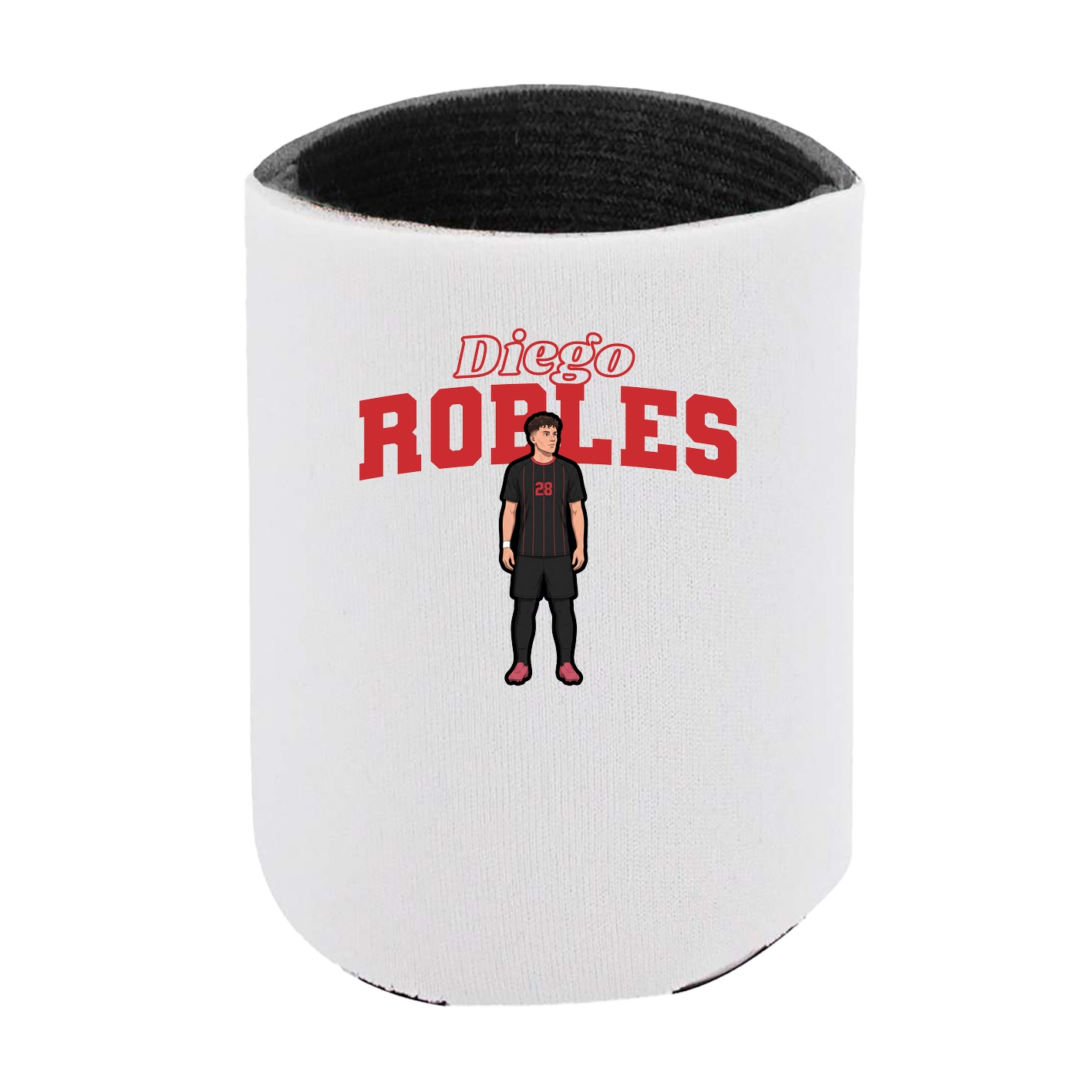 Can Holder — Name Arch in White