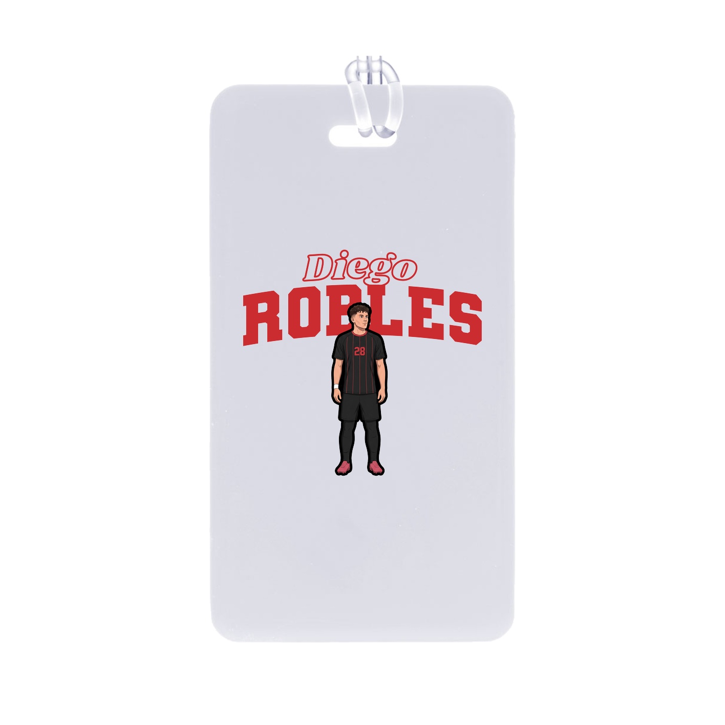 Bag Tag — Name Arch in Classic