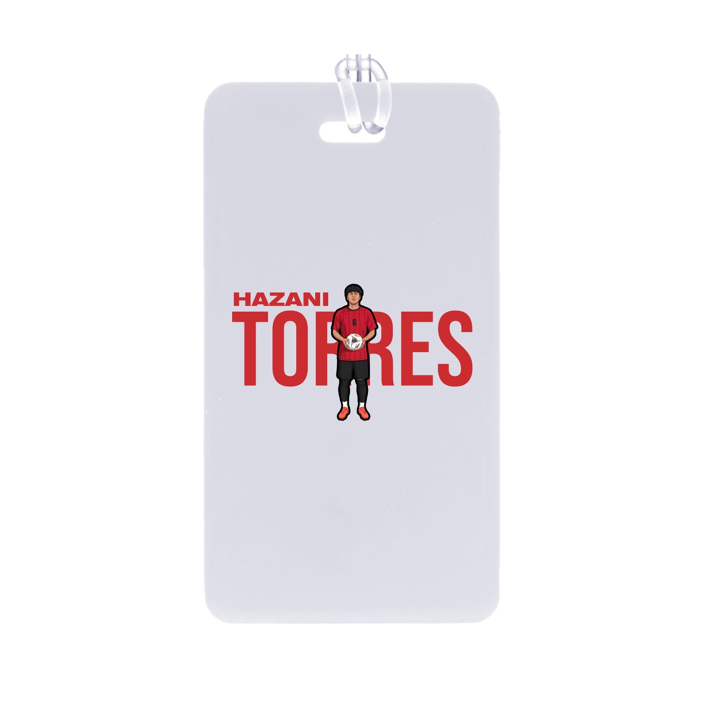 Bag Tag — Player Name in Classic