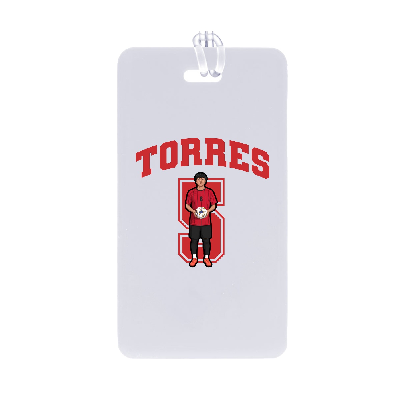 Bag Tag — Number in Classic