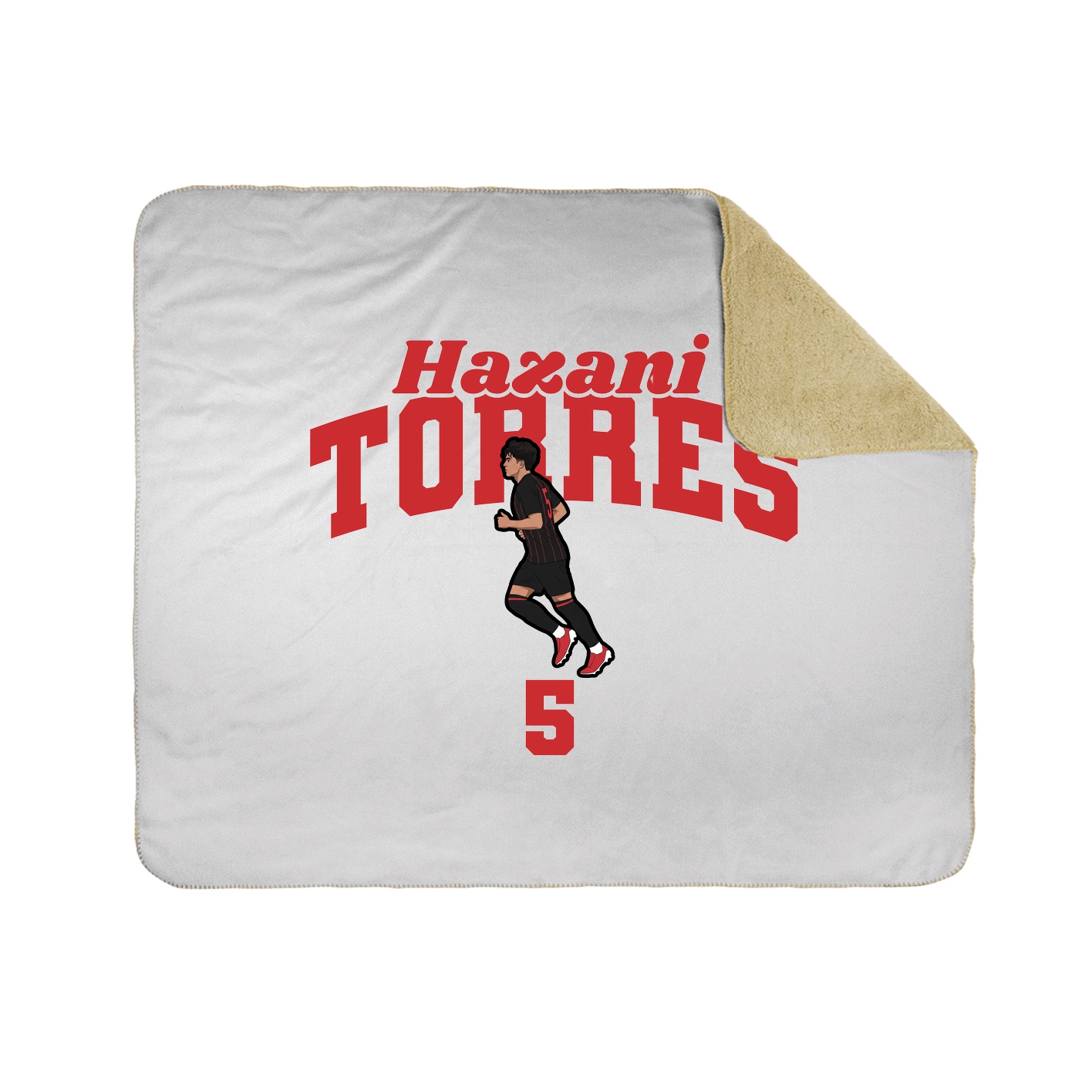 Throw Blanket — Signature Arch in White
