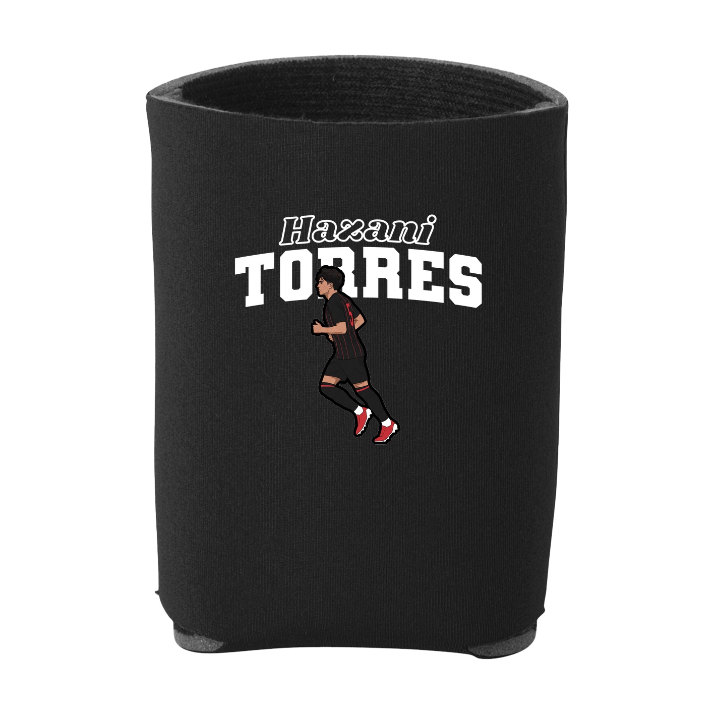 Can Holder — Name Arch in Black