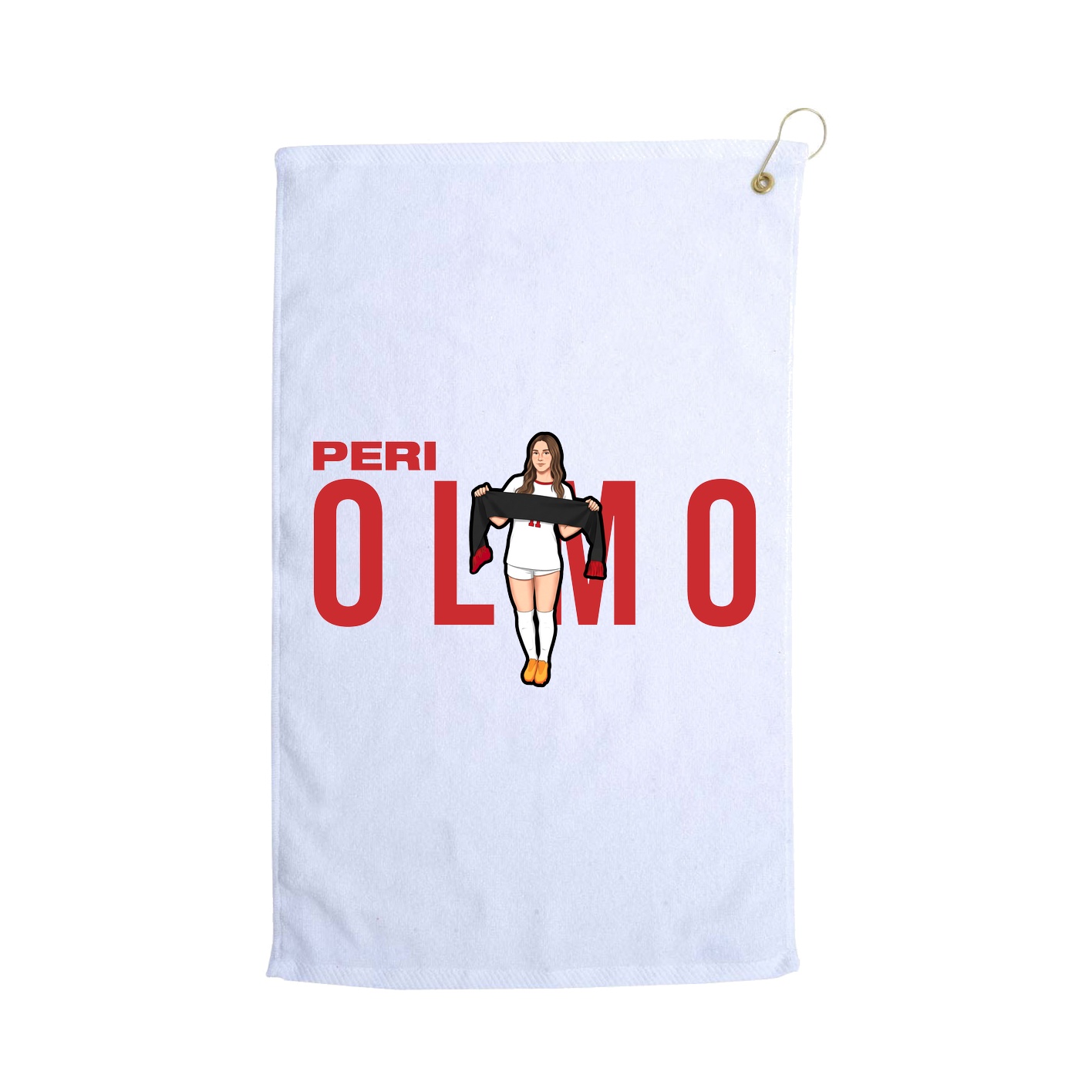 Golf Towel — Player Name in White