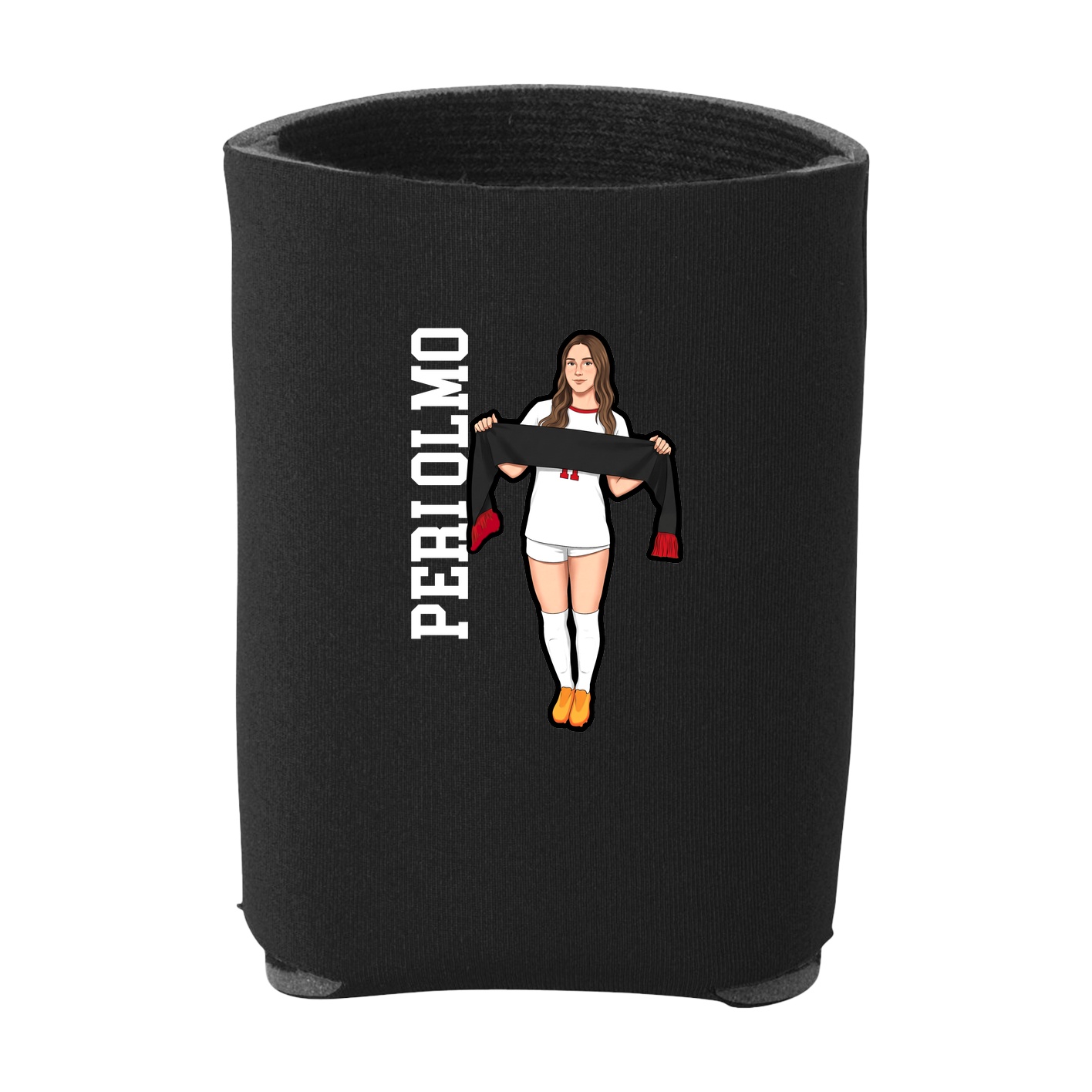 Can Holder — Name Vertical in Black