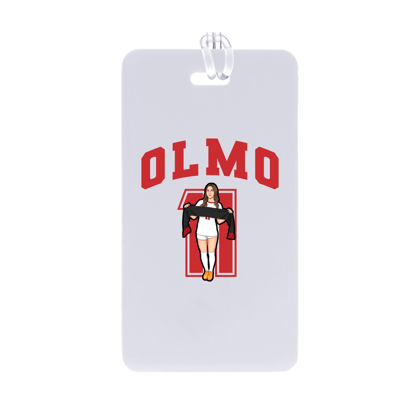 Bag Tag — Number in Classic