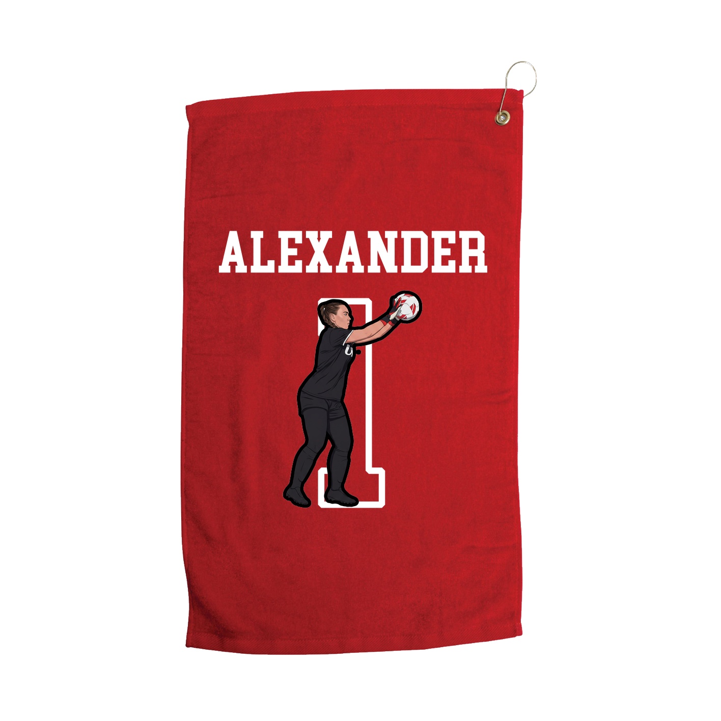 Golf Towel — Shirsey in Red
