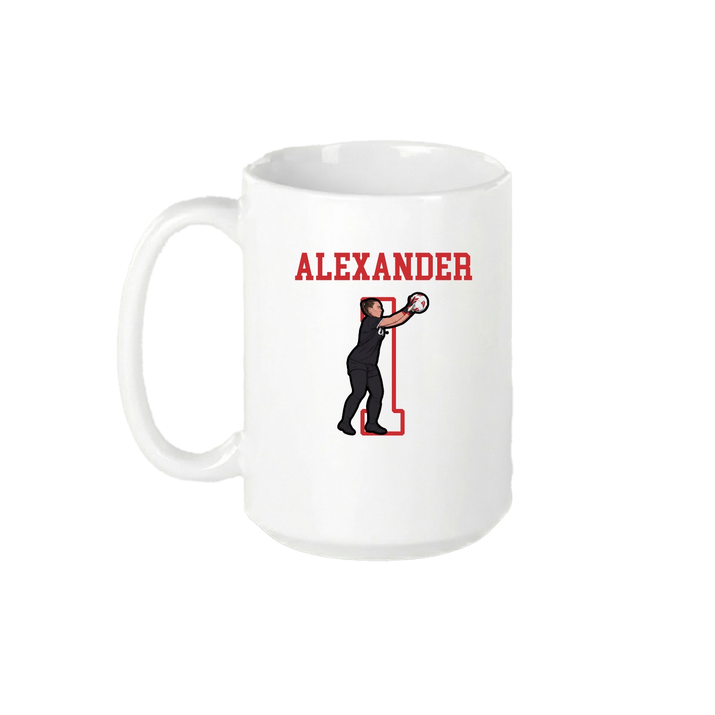 15oz Coffee Mug — Shirsey in White