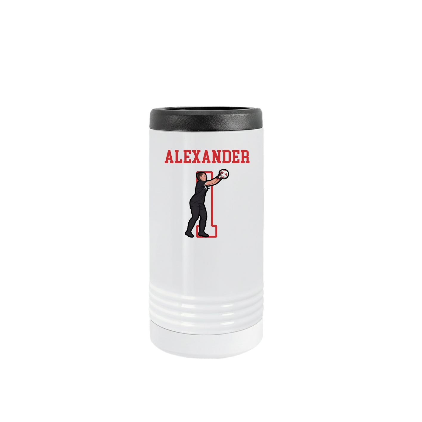 Slim Beverage Holder — Shirsey in White