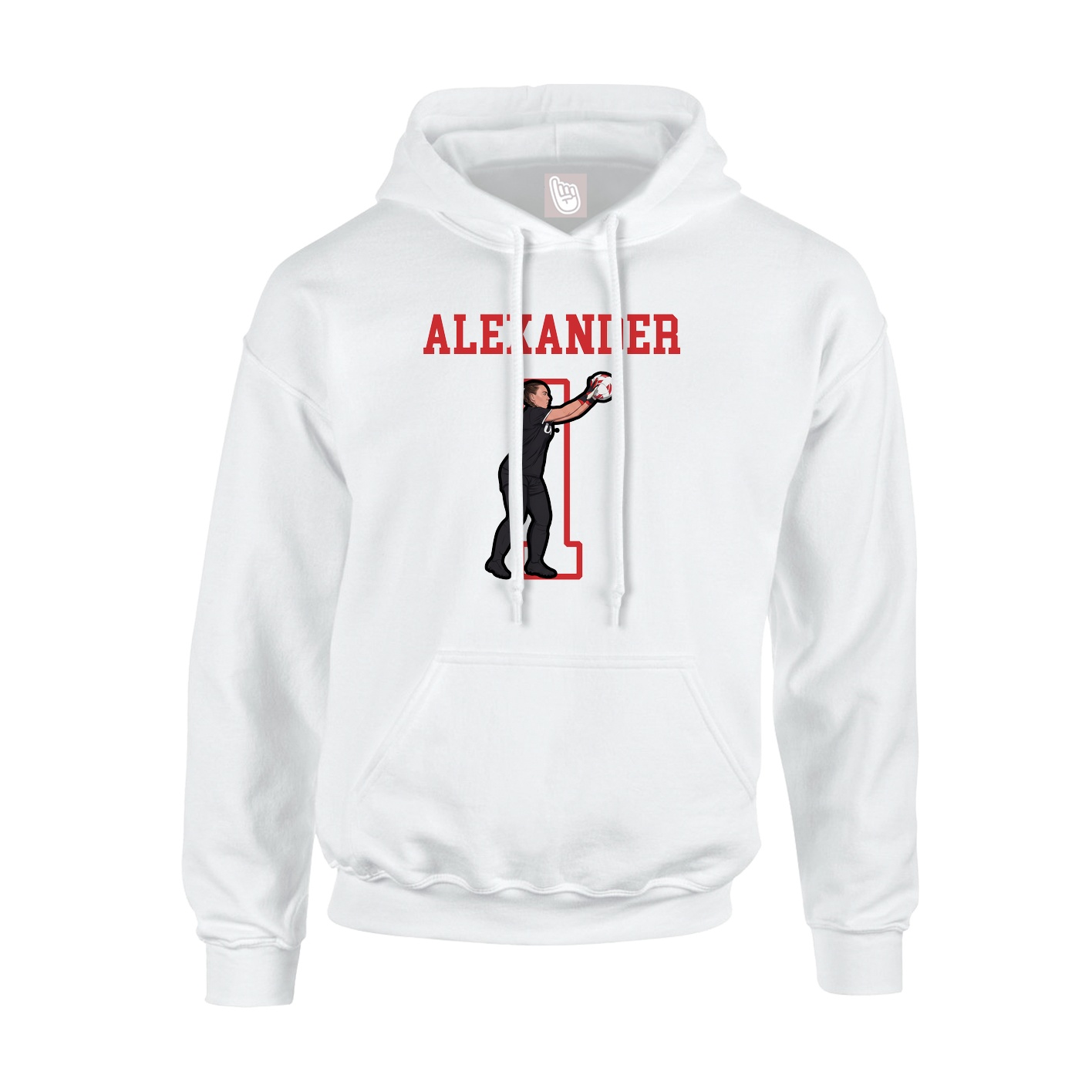Youth Hoodie — Shirsey in White