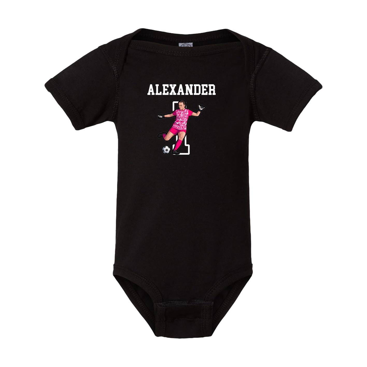 Baby Onesie — Shirsey in Black
