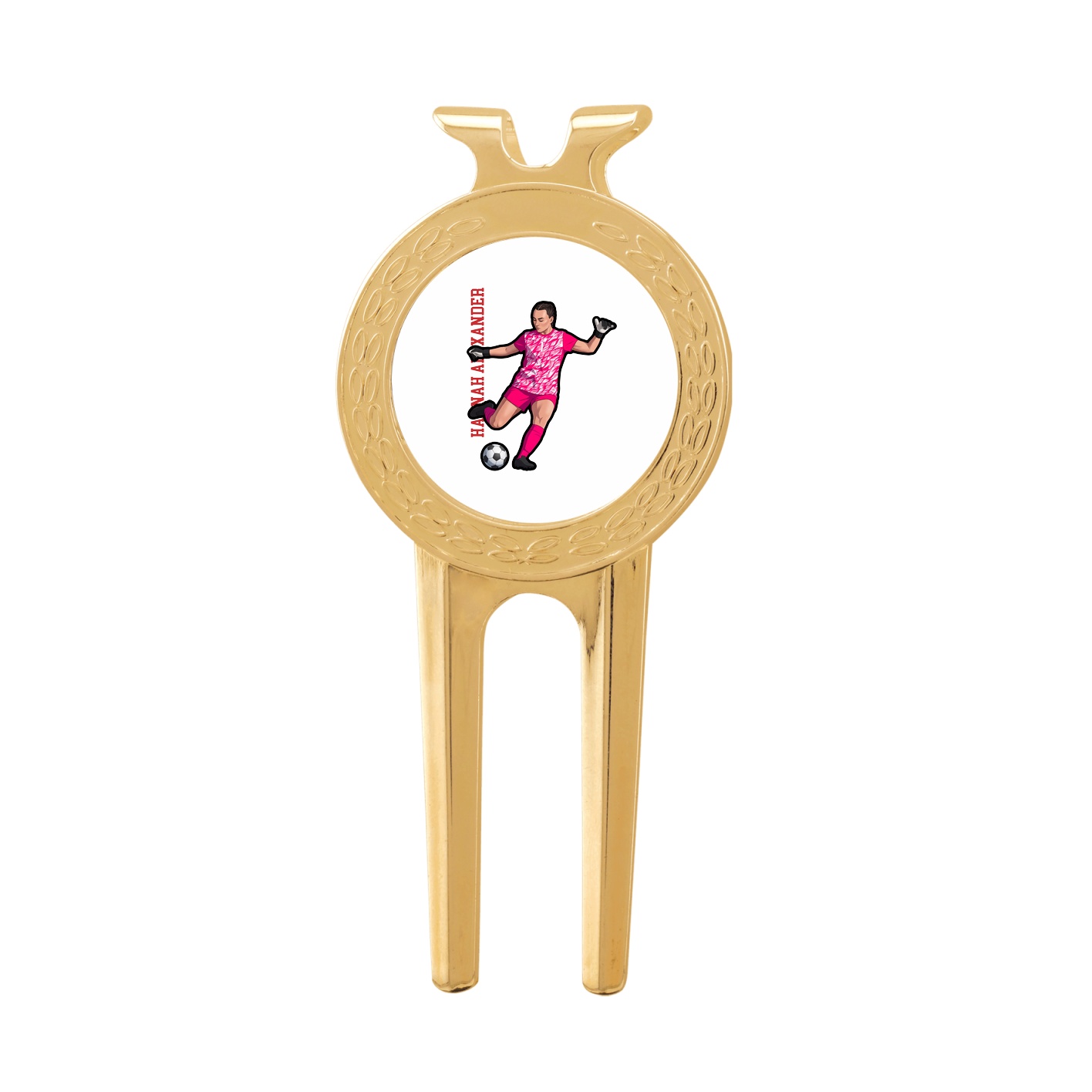 Divot Tool with Ball Marker — Name Vertical in Classic