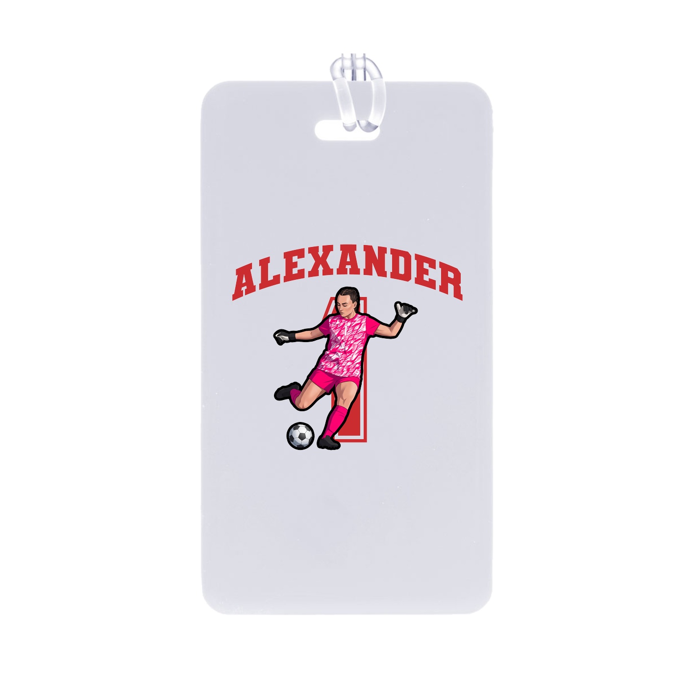 Bag Tag — Number in Classic