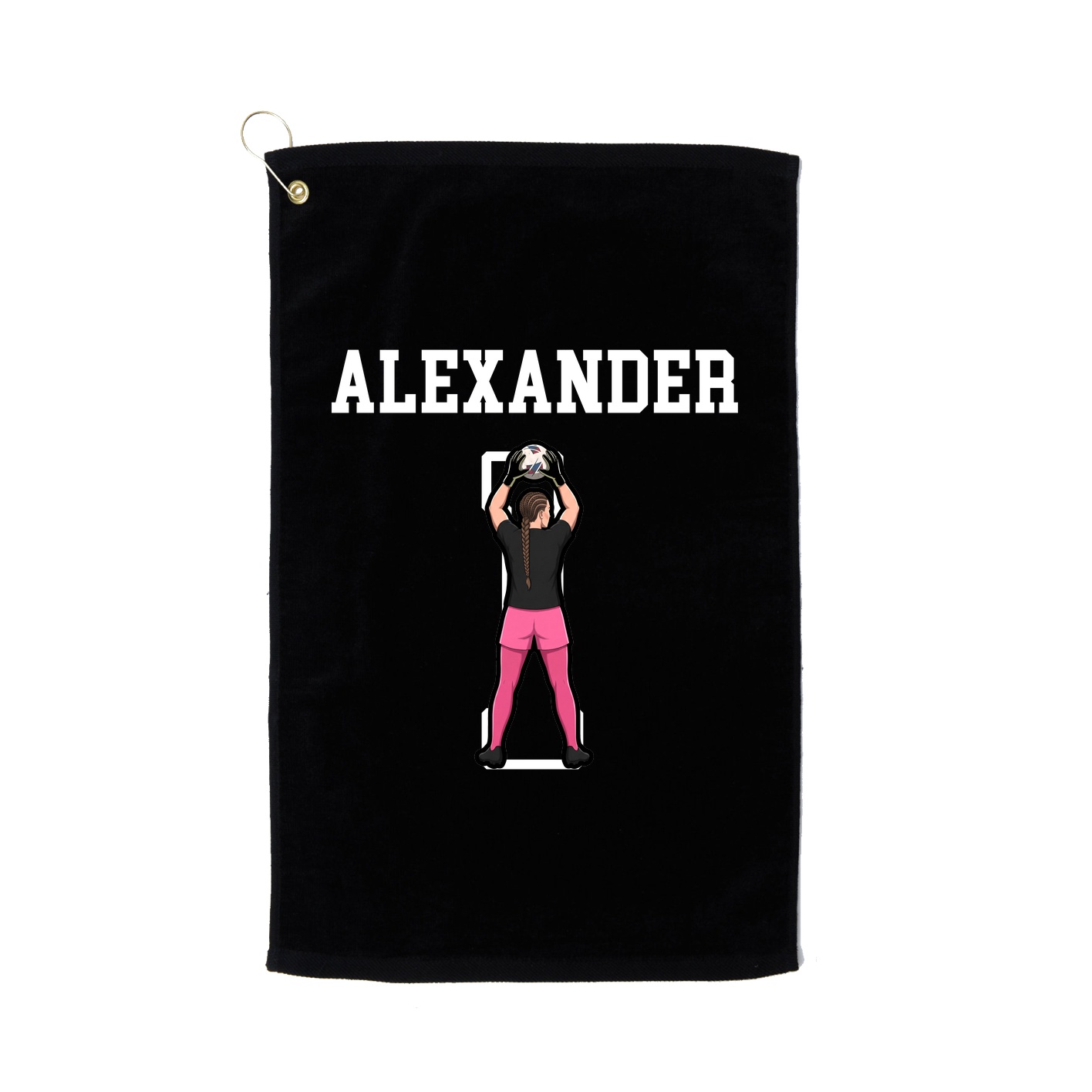 Golf Towel — Shirsey in Black