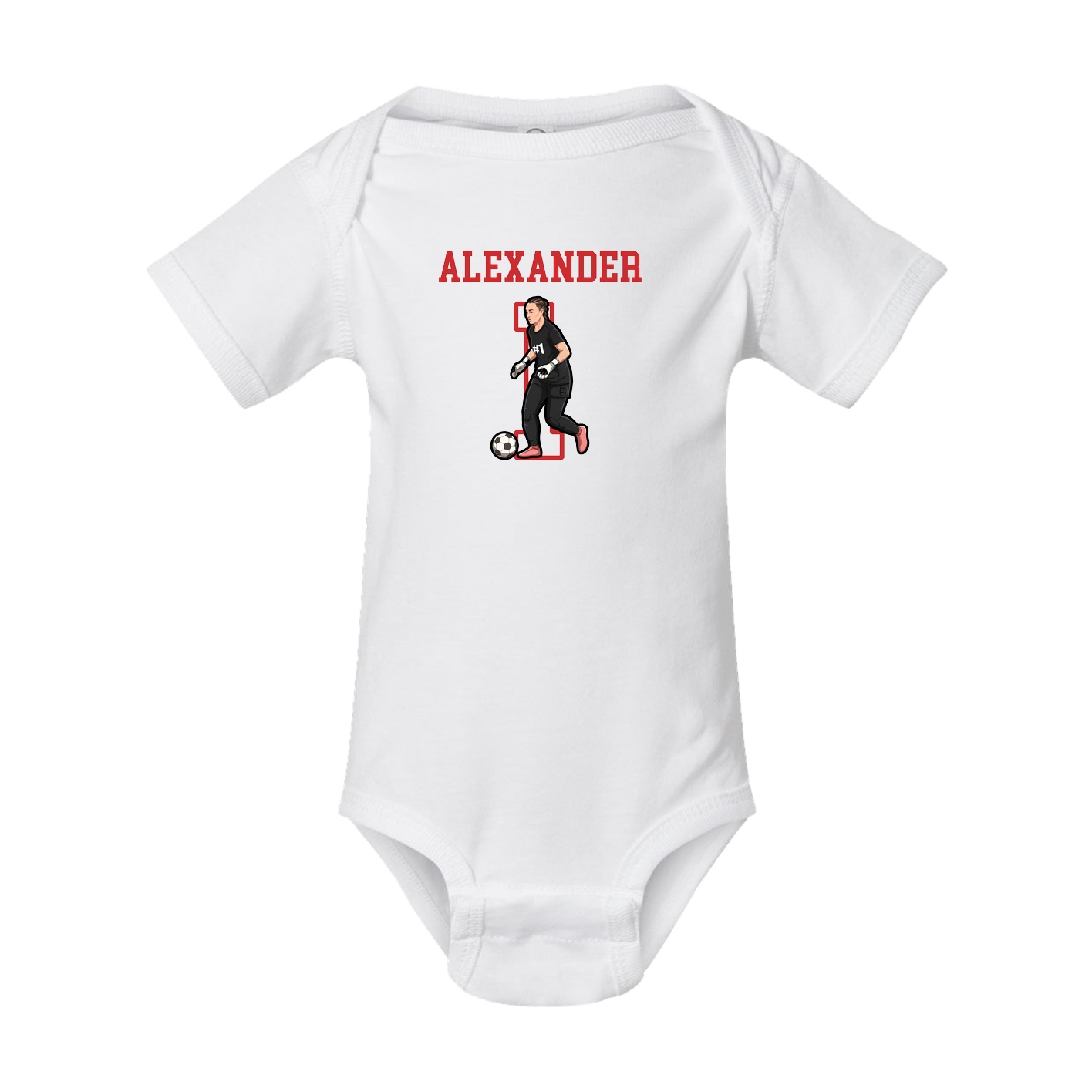 Baby Onesie — Shirsey in White