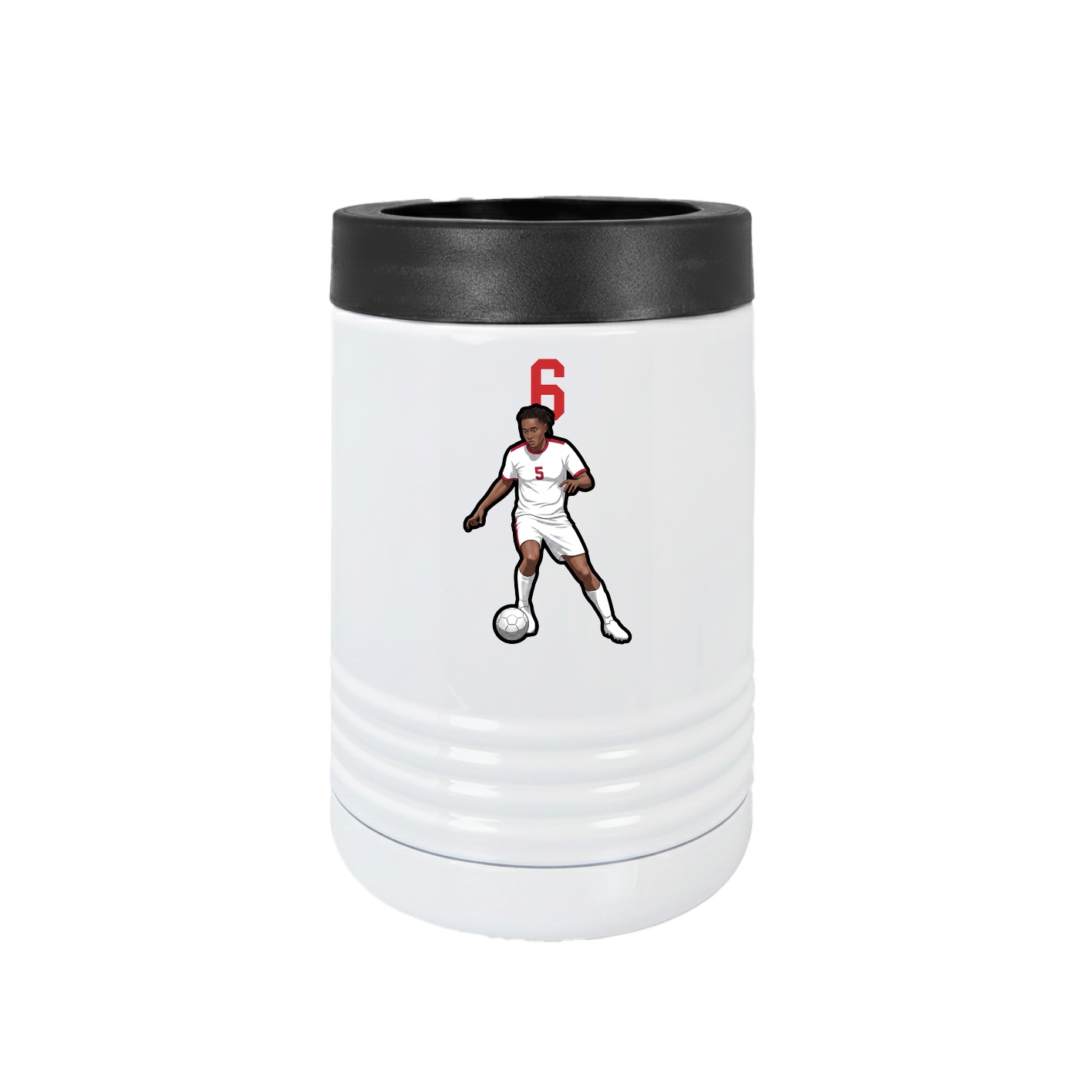 Beverage Holder — Number Top in White
