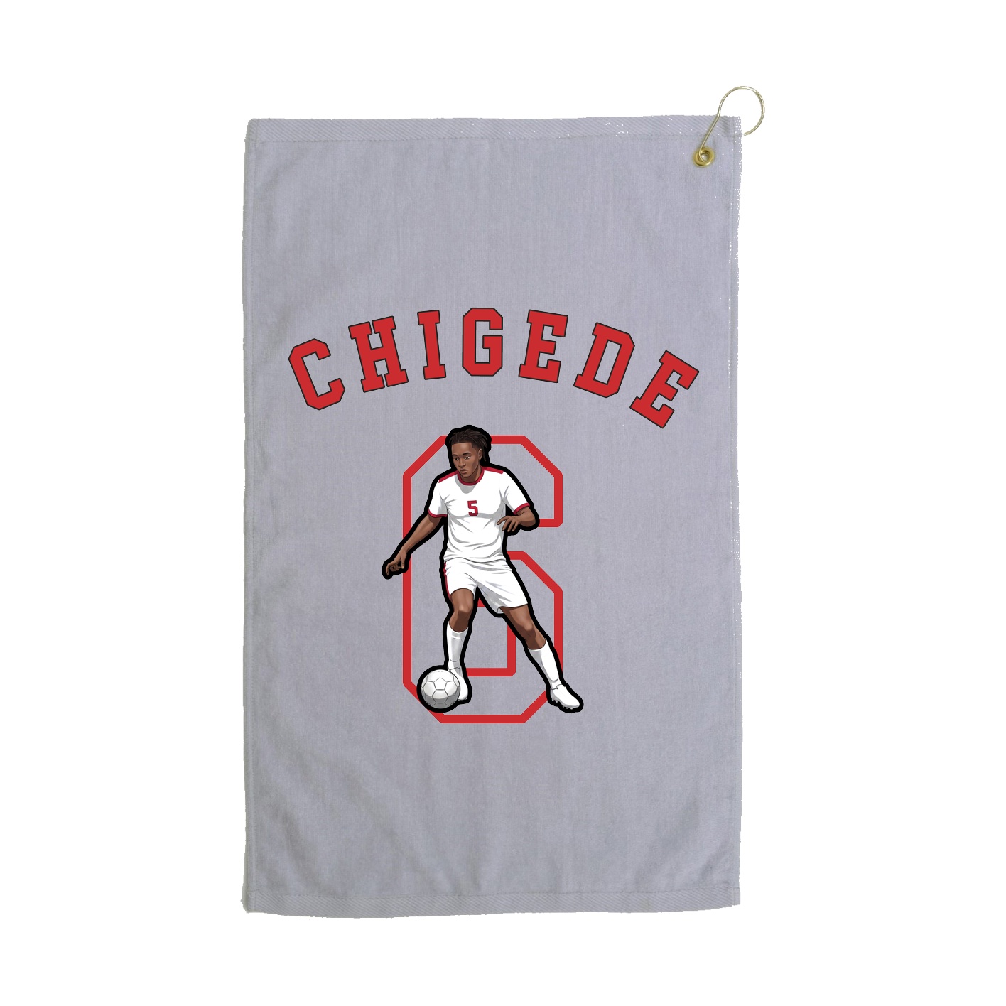 Golf Towel — Shirsey Arch in Grey