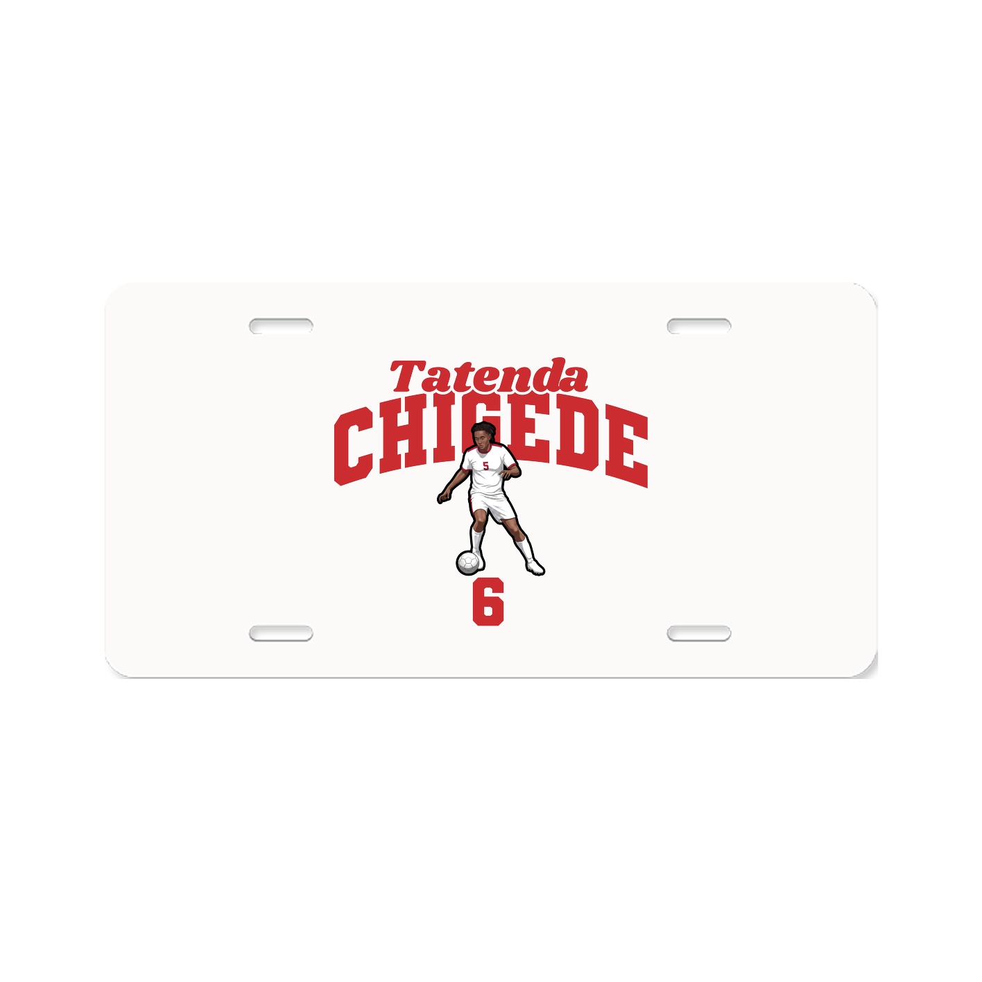 License Plate — Signature Arch in Classic