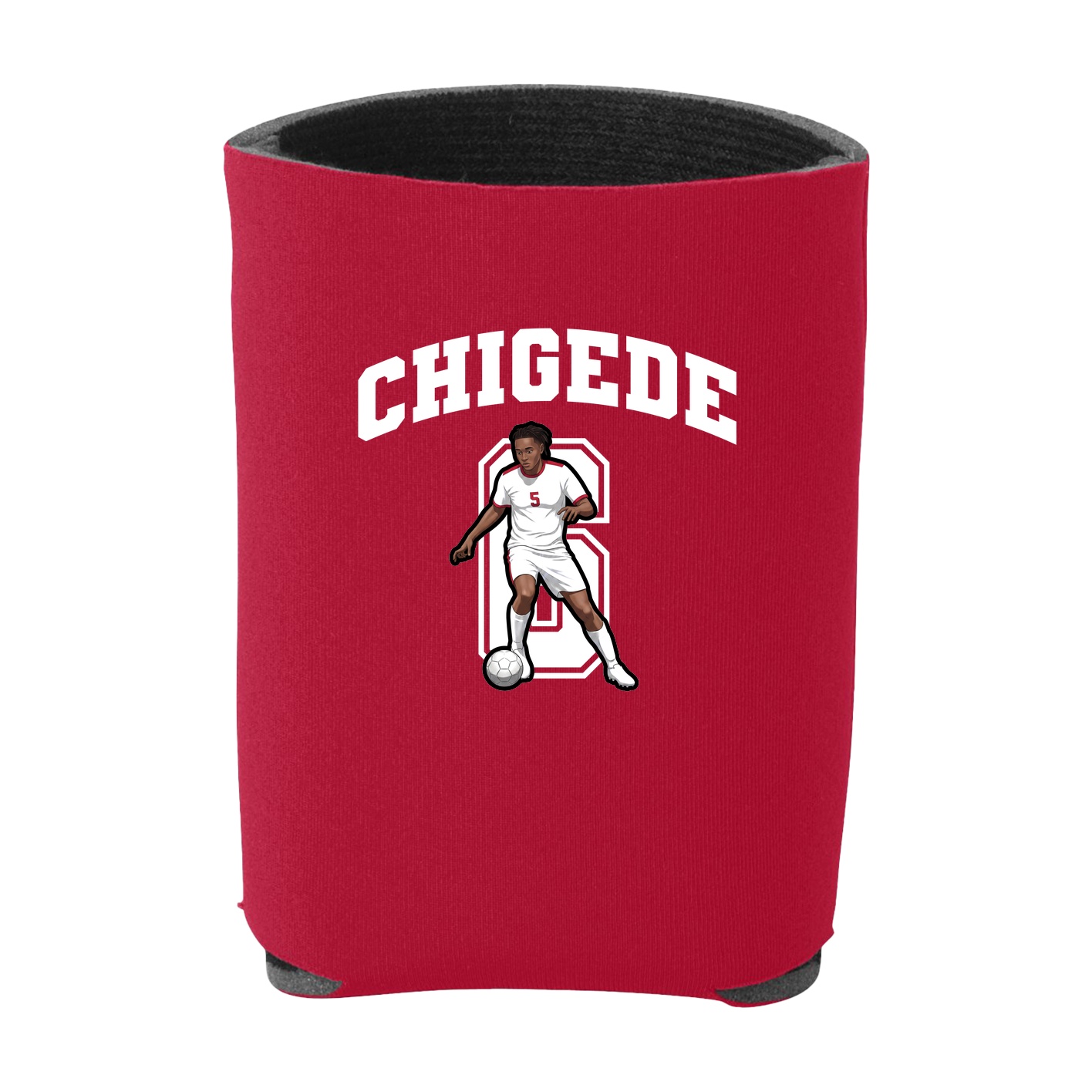 Can Holder — Number in Red