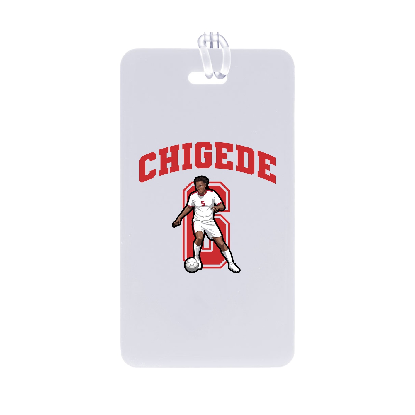 Bag Tag — Number in Classic