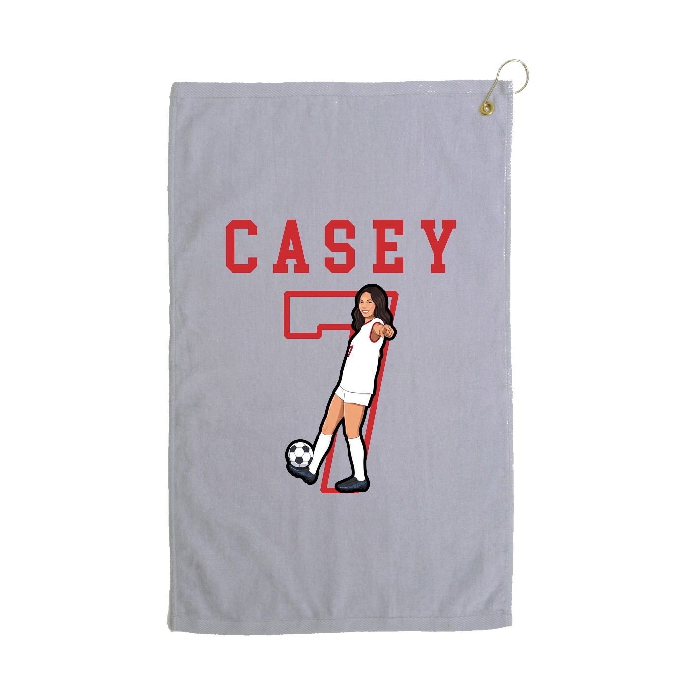 Golf Towel — Shirsey in Grey