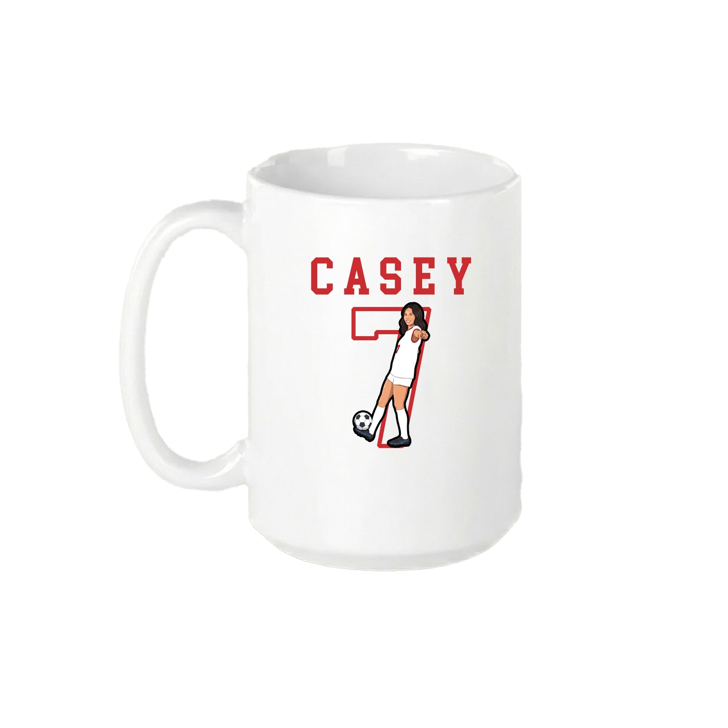 15oz Coffee Mug — Shirsey in White