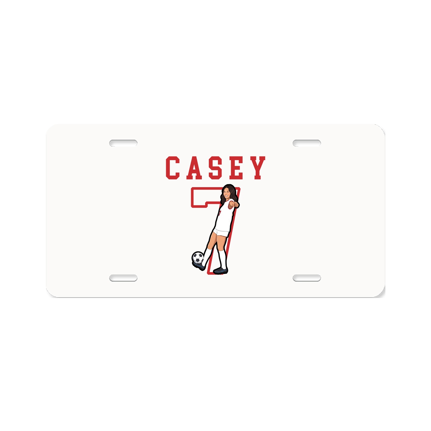 License Plate — Shirsey in Classic