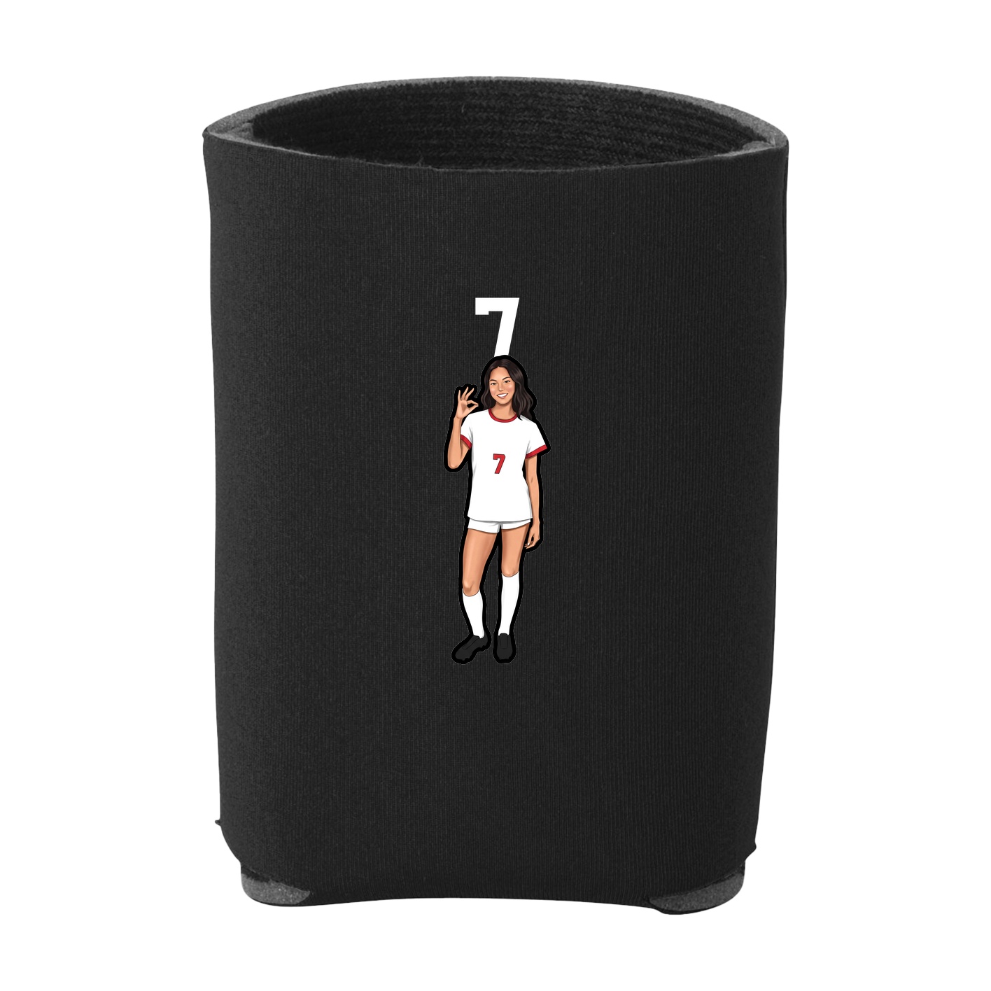 Can Holder — Number Top in Black