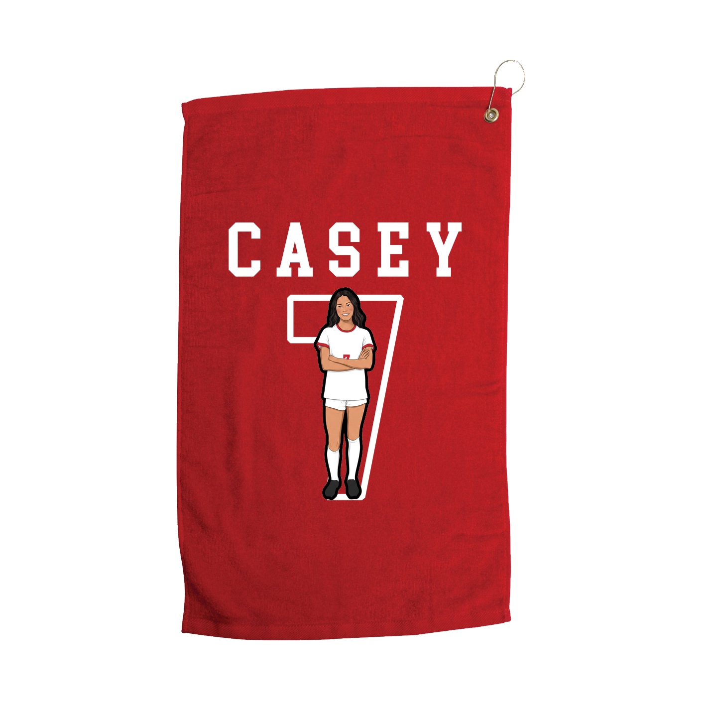 Golf Towel — Shirsey in Red